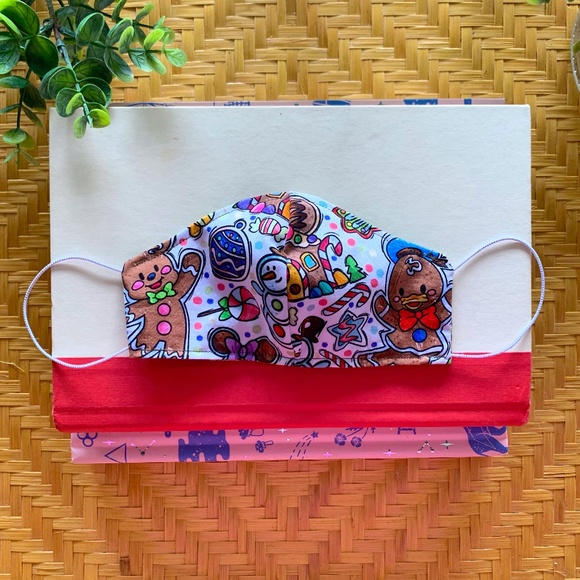 Other - SOLD ON ETSY Disney Christmas Face Mask
